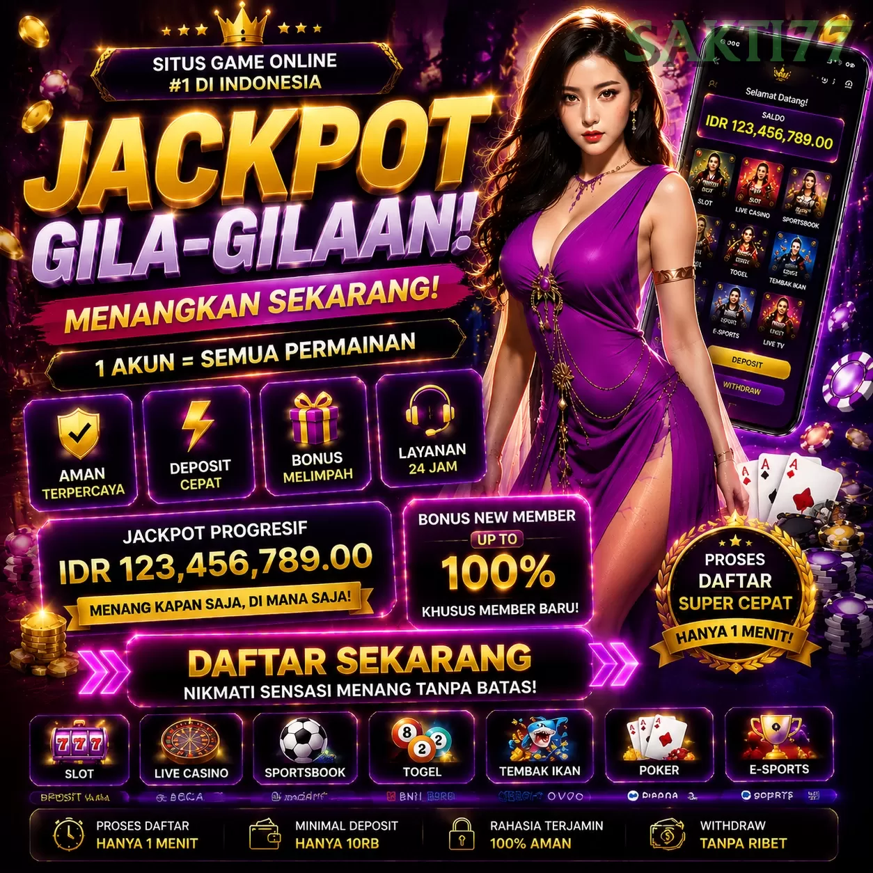sakti77 Resmi - Unduh APK